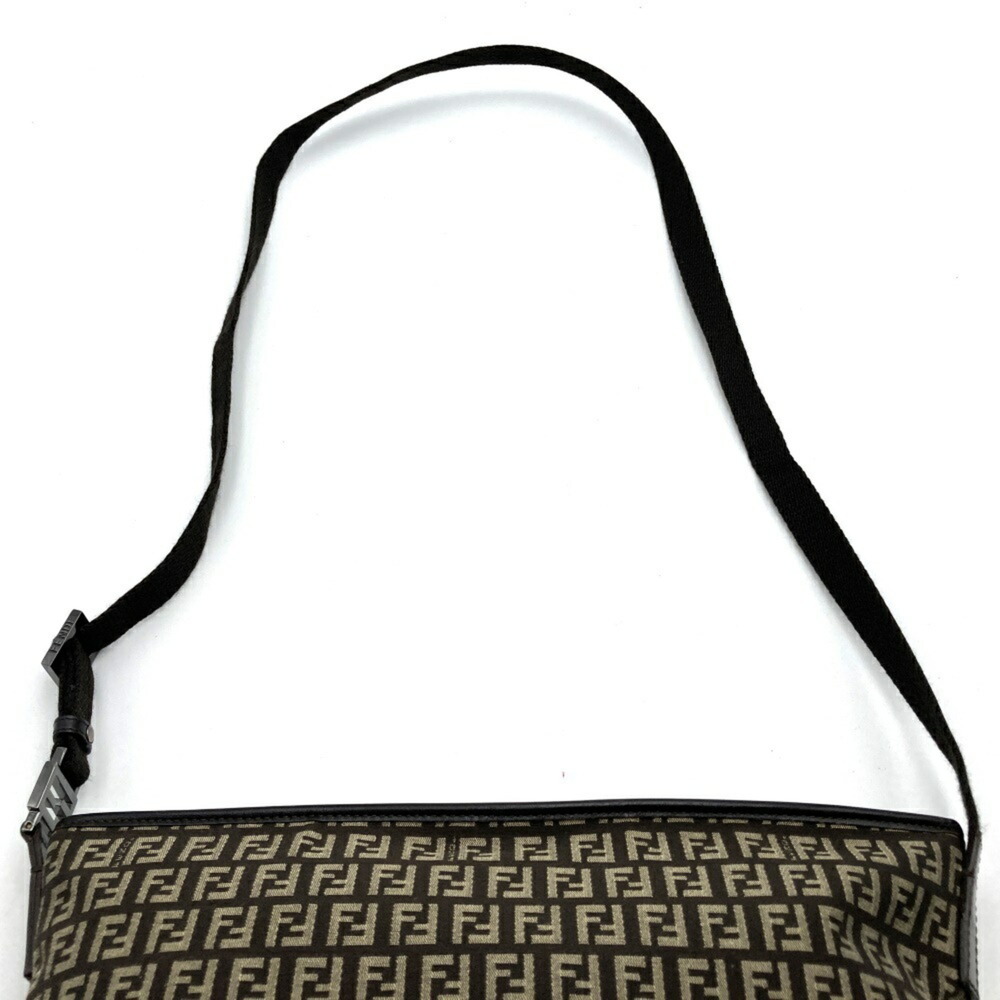 FENDI Brown Leather Shoulder Bag - Picture 6 of 10